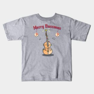 Merry Bassmas Kids T-Shirt